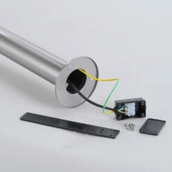 Bewegungsmelder-LED-Sockelleuchte Lanea, Edelstahl -Heimbeleuchtung 9988008 13