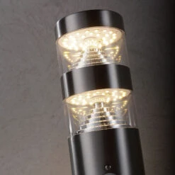 Bewegungsmelder-LED-Sockelleuchte Lanea, Edelstahl -Heimbeleuchtung 9988008 3
