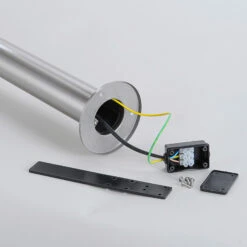 Bewegungsmelder-LED-Sockelleuchte Lanea, Edelstahl -Heimbeleuchtung 9988008 7