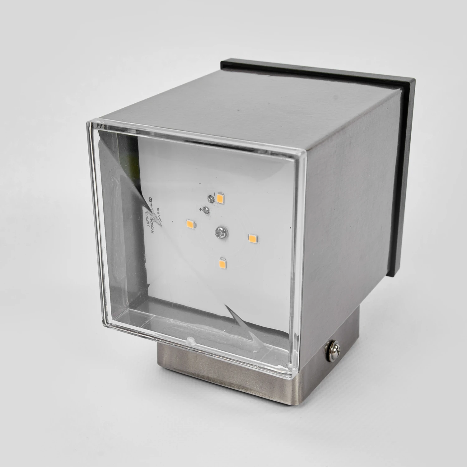 LED-Solar-Außenwandleuchte Tyson, Eckig, Klar 8 LED-Solar-Außenwandleuchte Tyson, Eckig, Klar – Bild 6